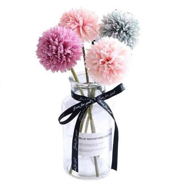 

decorative flowers & wreaths home decor livingroom dandelion flower ball artifical bouquets elegant romantic po props festive