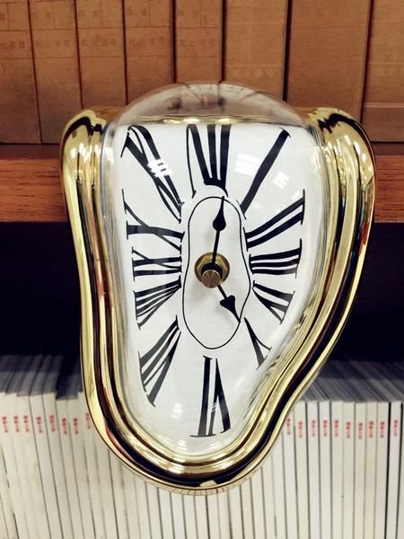 

wall clocks table corner twisted clock dali melting deskselling 2021 products