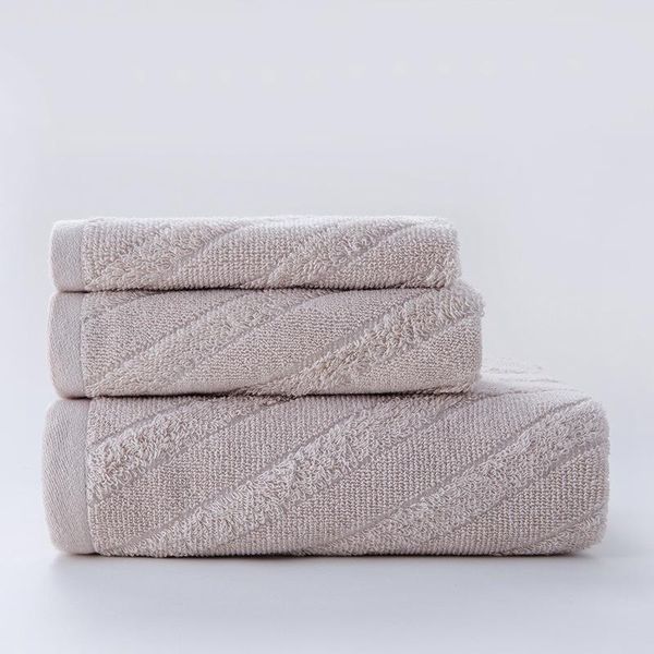 

household bath towel set 140x70cm, hand 34x75cm, face 34*34cm ,soft absorbent cotton