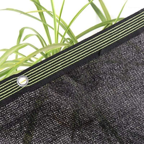 

shade 10pin thicken anti-uv sunshade net black hdpe shading garden yard sun shelter safety fence nets home privacy1
