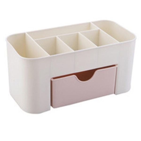 

bathroom storage & organization household dressing table makeup vanity rack lipstick case container box