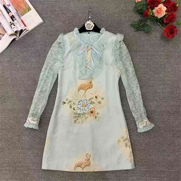 

casual dresses kz0351 female fashion spring dressed luxury brand european design party dress obca, Black;gray