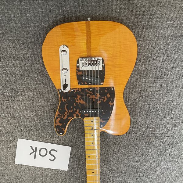 

custom electric guitar,handwork 6 strings maple fingerboard gitaar.tiger flame guitarra.real ps guitars guitarra