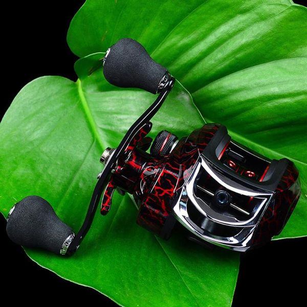 

dripping wheel fishing spool gear metal rocker 18+1 dw121 reel baitcasting reels