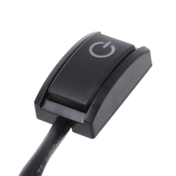 

smart home control car diy push button latching turn on off switch led light dc12v/200ma 2.4w