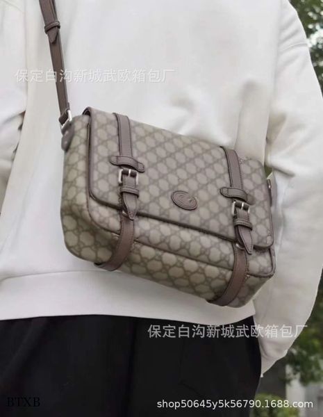 

70% off exclusive new fashion jindian old flower letter postman bag luxury