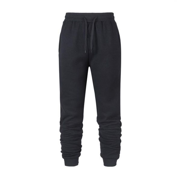 

men's pants casual trousers cotton and linen soft breathable solid 2021 fashion, Black