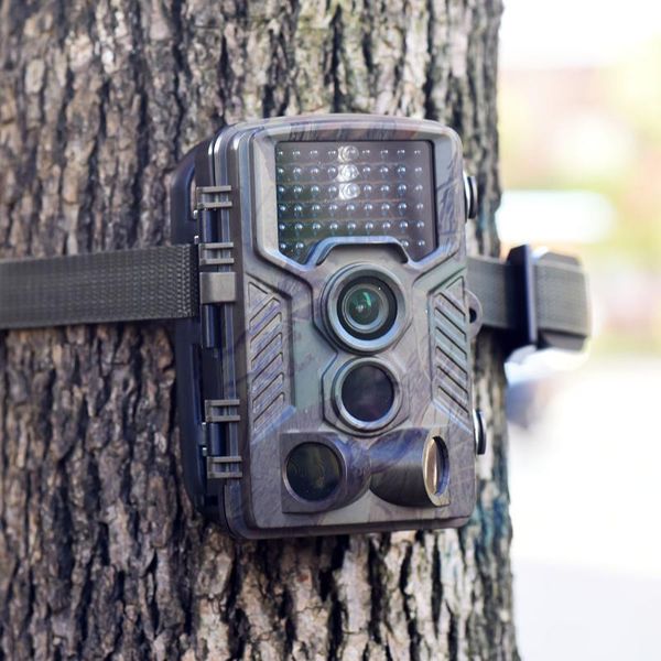 

hunting cameras 16mp 1080p wildlife camera po traps with 120 wide angle trail surveillance night vision for game