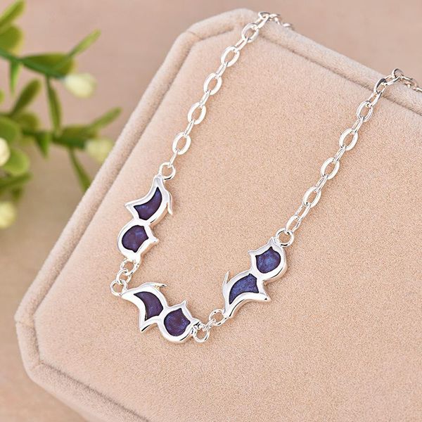 

charm bracelets enamel cat for women lucky love chain bracelet jewelry girl gifts cute and fun, Golden;silver