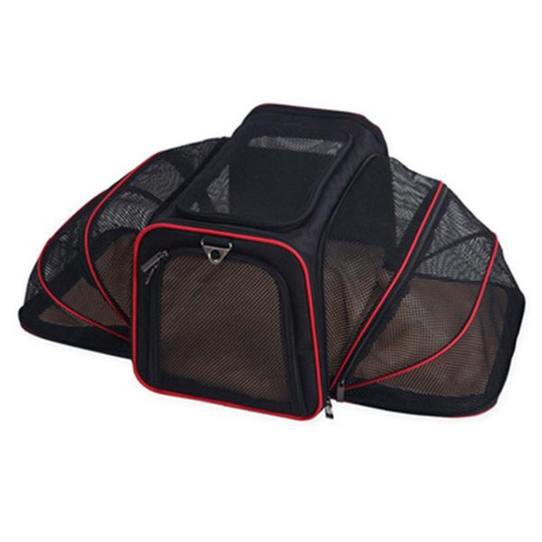 

portable pet puppy cat bag foldable small dog car seat mat cage travel accessosy carrying backpack carrier covers