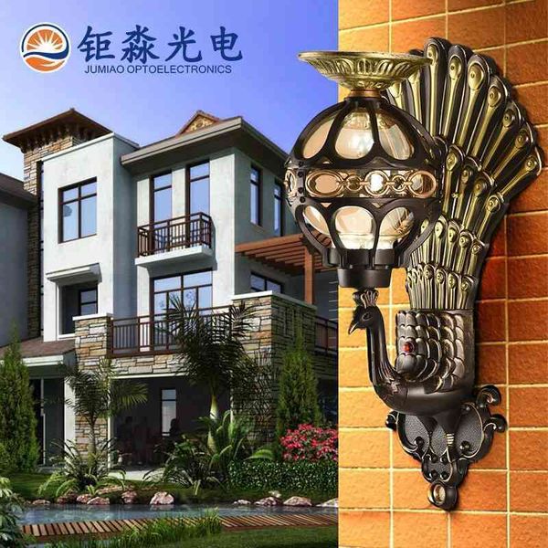 

solar wall lamp: a new type of die casting aluminum solar garden lamp