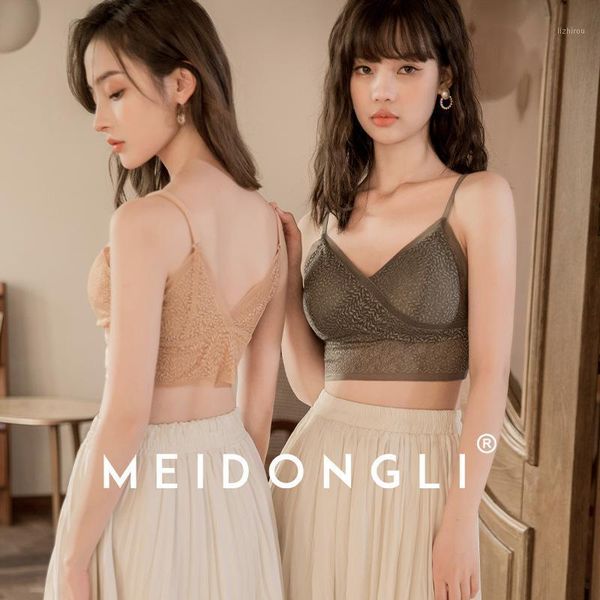 

camisoles & tanks design underwear lace backless women lingerie intimate silk cross bra crop bralette wrapped chest, Black;white
