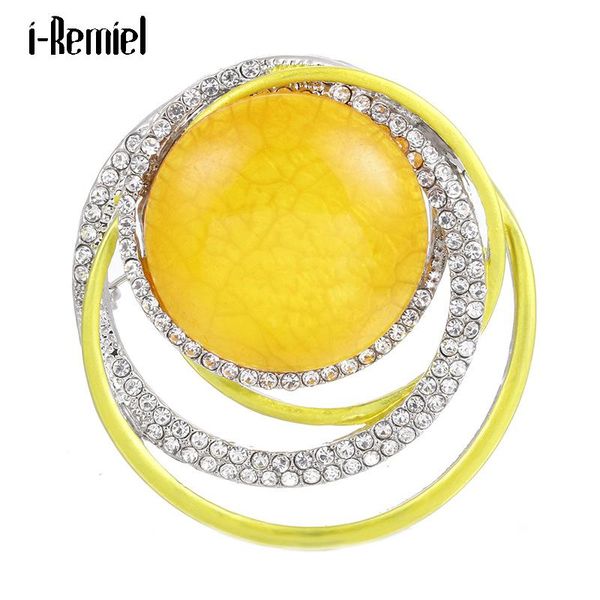 

pins, brooches fashion boutique brooch women corsage high-end design crystal rhinestone suit coat pin scarf buckle accessories hat pins jewe, Gray