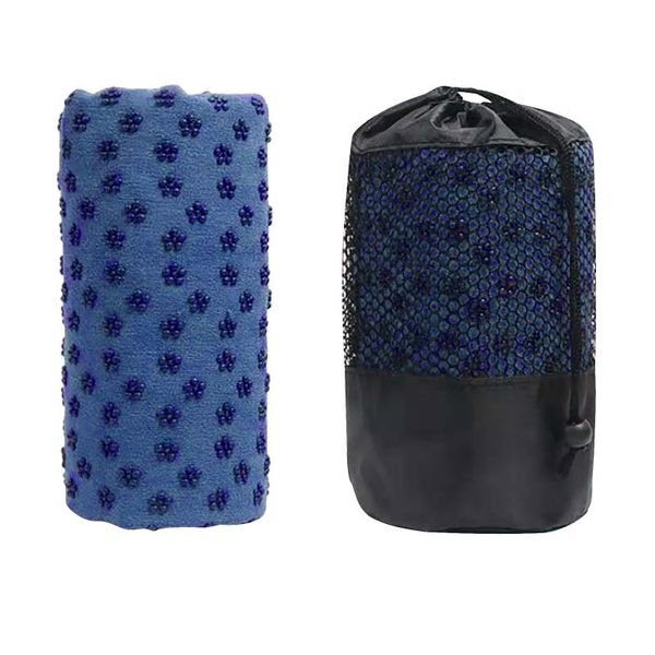 

183cm*61cm non slip yoga mat towel blanket with bag anti skid sport fitness exercise pilates mats