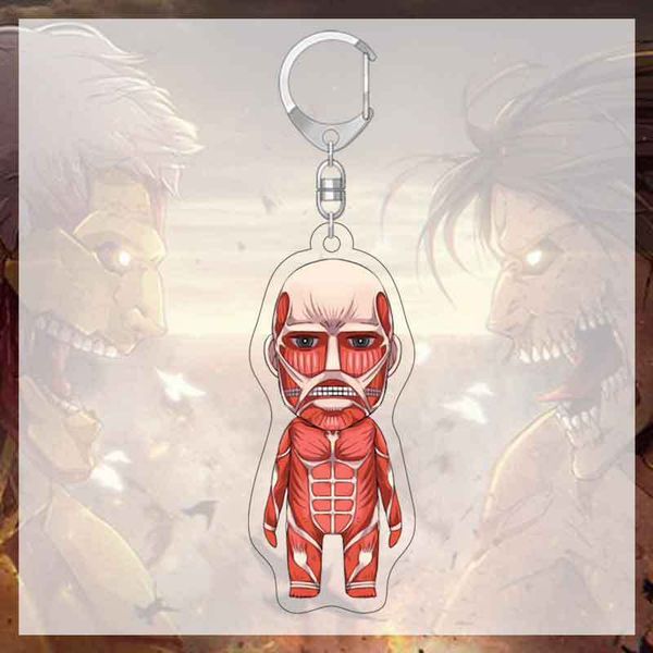 

attack on titan cartoon wack anime key chain pendant acrylic collections for fans
