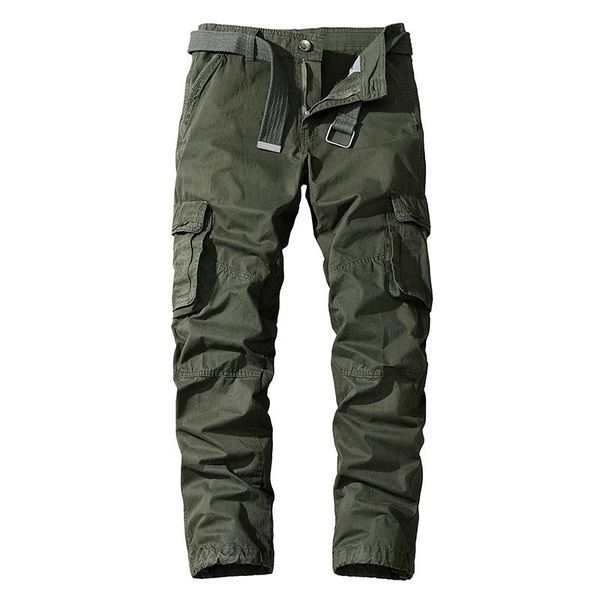 

men's pants 2021 autumn pantaloni cargo, Black