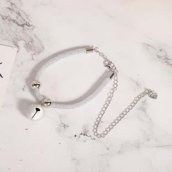 

dog collars & leashes adjustable beautiful pet collar cat necklace with bell for most of supply puppy harness