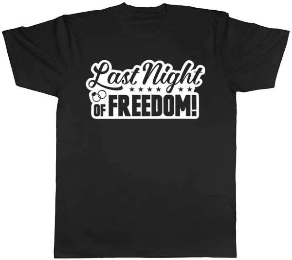 

last night of om mens womens ladies stag do hen party t-shirt tee, White;black