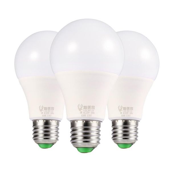 

bulbs led bulb light screw e 27 ac85-265v 5 w 7w 12w constant current drive indoor lighting energy saving lamp cmj-qpd-005