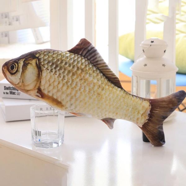 

cat toys pet for cats fish kitten cushion grass bite chew scratch pillow supplies products play