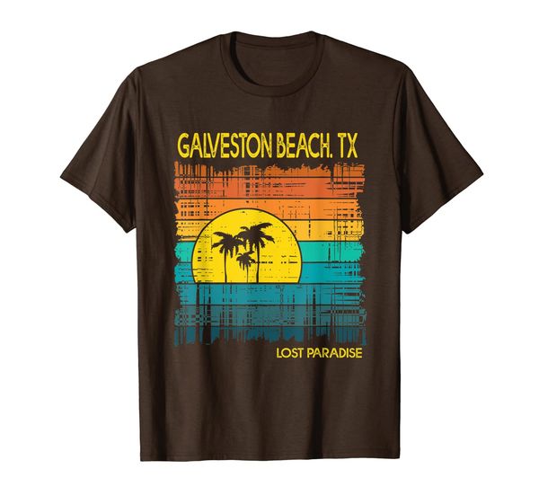 

galveston beach texas shirt sunset, White;black