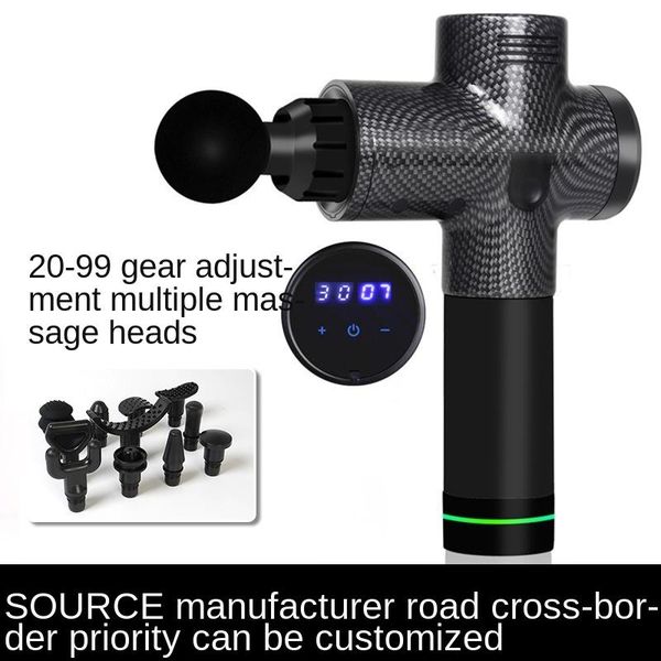 massage gun electric customized gear logo pain relief