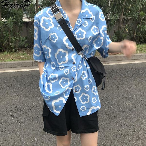 

women's blouses & shirts hzirip 2021 summer fashion elegant women loose casual preppy style simple sweet, White