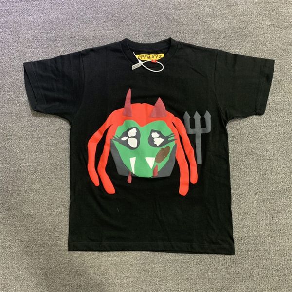 

men's t-shirts 1:1 black white streetwear t-shirts high-quality clothing cpfm. xyz social studies t t0tk, White;black