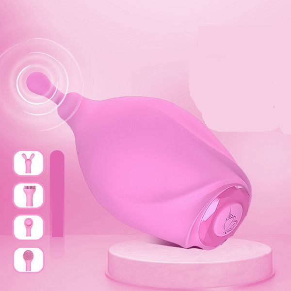 Vibrator voor volwassenen Body Pussy Vibration Massager G Spot Clitoris Stimulator Massage Stick USB Opladen Toverstaf Volwassen masturbator Seksspeeltje Valentijnscadeau ZL0081