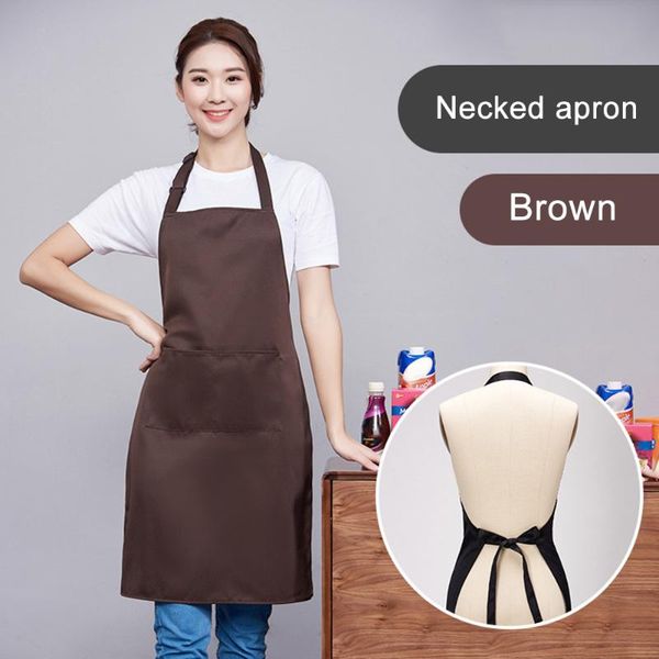 

aprons adjustableÂ bib apron with 2 pockets stain resistant canvasÂ cooking kitchen convenience store solid color