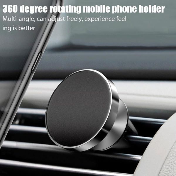 

cell phone mounts & holders rotable air vent magnetic holder for mobile in car