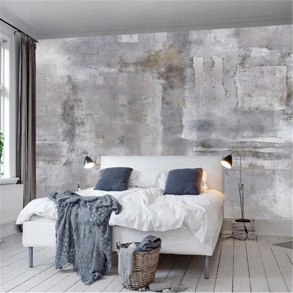 

wallpapers creative art murals living room restaurant cafe background fresco european style retro nostalgia cement wallpaper 3d