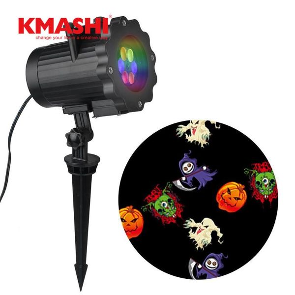 

lawn lamps kmashi halloween christmas led projector light 16 pattern lens replaceable projection lamp night landscape wall yard