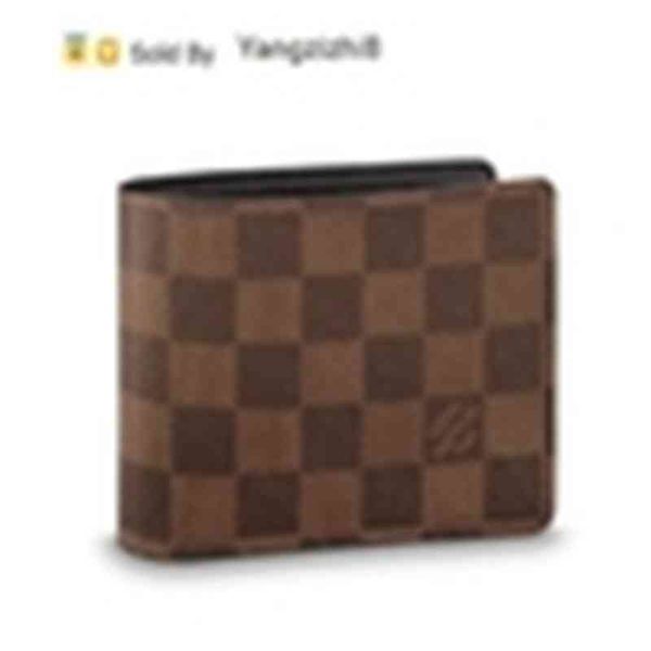 

yangzizhi8 leather wallet n60895 men belt bags exotic multiple iconic bags clutches portfolio wallets purse, Black;red