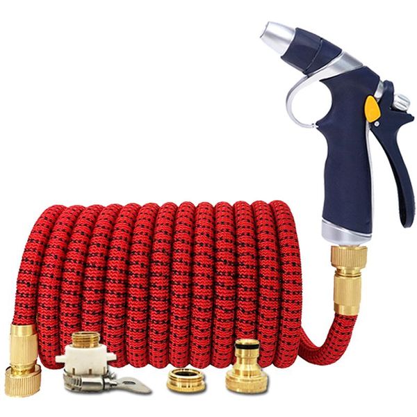 

watering equipments 2021 garden sprayer expandable irrigation magic hose with high pressure water gun car wash cleaning tool
