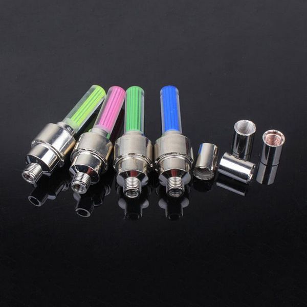 

bike lights light with battery mountain road bicycle led tyre tire caps wheel spokes for night riding #926