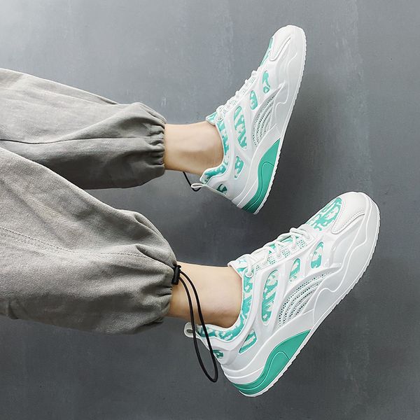 

2021 fashion men women running shoes black white a53 light blue green grey comfortable breathable trainers sports sneakers outdoor size 39-4