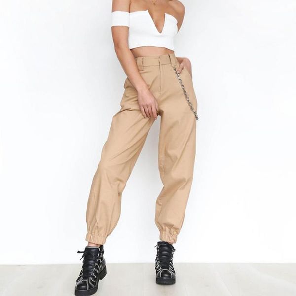 

women's jeans pants harem solid color ankle tied autumn winter pure loose-fitting sweatpants for daily wear, Blue