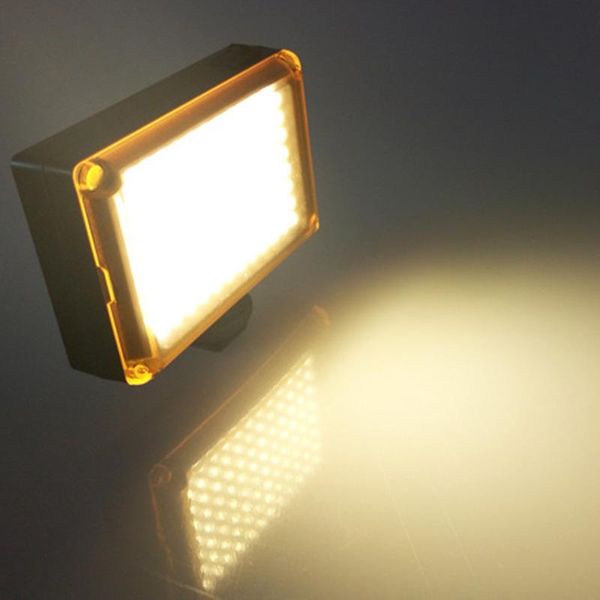 

flash heads 96 led mini video light for camcorder dslr camera phone wedding