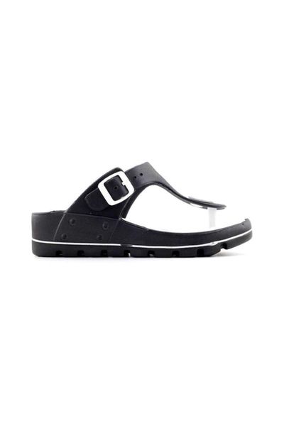 

slippers ese 504z women slippers-black white