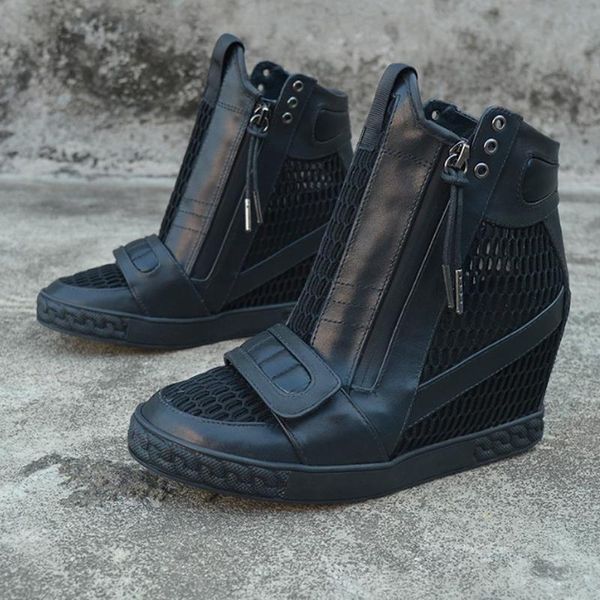 Botas sapatos femininos couro patente mulheres casuais tênis tênis tênis senhoras fivela altura aumento inverno