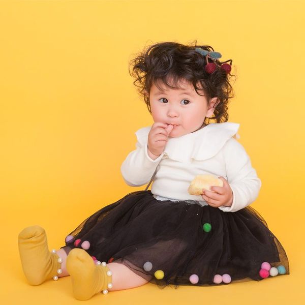 

skirts 1-8t cute toddler girls tutu skirt kids clothes colors ball pettiskirt layered tulle princess gown dress summer 2021, Blue