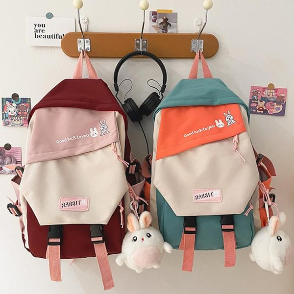 

school bags chuwanglin women backpack nylon female bag college book lady lapkawaii fashion girl student 8171445