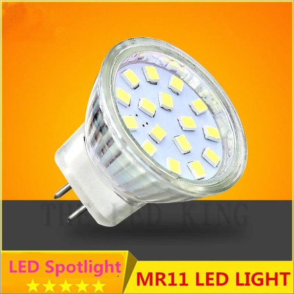 

bulbs 6pcs/lot super bright dimmable dc ac 12v 3w 5w 7w led spotlight mr11 12 18 24leds gu4 lamp mini crystal chandelier el