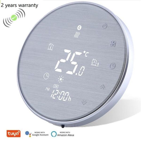 

smart home control mobile app voice alexa wifi tuya heating thermostat