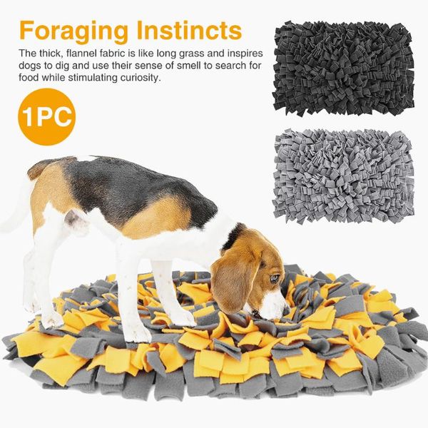 

machine washable training pad home slow feeding nosework blanket universal pet snuffle mat dog cat foraging skill non slip kennels & pens