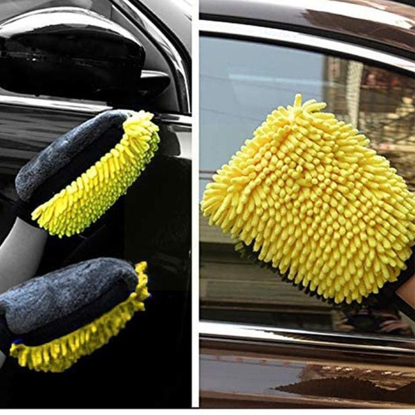 

car sponge 1pcs wash glove coral misoft absorbancy brush thick cleaning high wax detailing glov s8l9