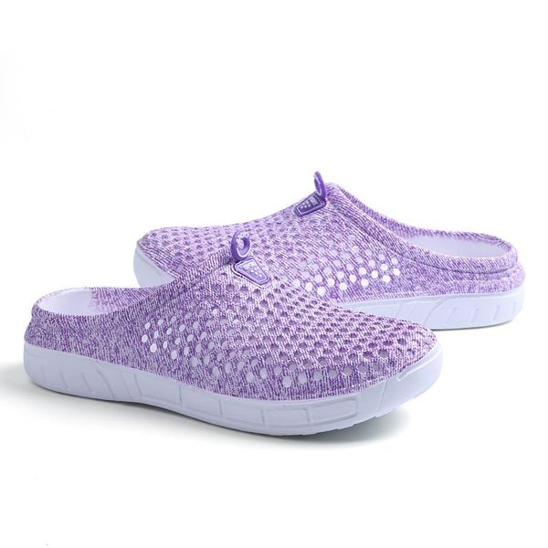 

womens sandals 2021 summer fashion hollow out breathable beach slippers flip flops eva massage tx245, Black
