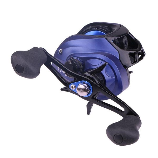 

baitcast reel17+1bb metal spool lure fishing reel long s anti-explosive line gear ratio 7.2:1 baitcasting reels
