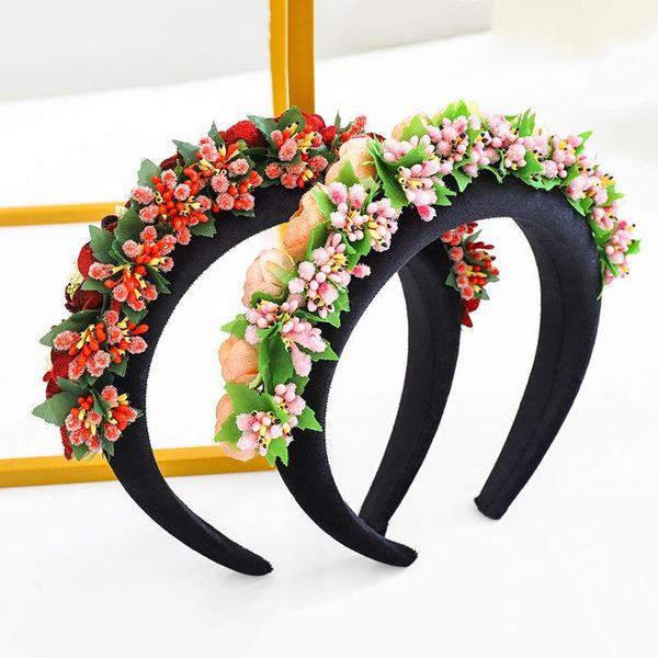 

hair clips & barrettes christmas headband winter color flower sponge european and american halloween hairpin female accessories, Golden;silver
